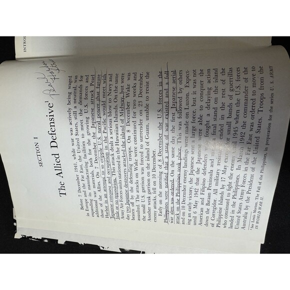 U.S.ARMY IN WORLD WAR II:  THE WAR AGAINST JAPAN - 50th Anniversary Edition - Picture 5 of 7